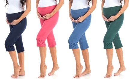 Women's Capri Maternity Leggings