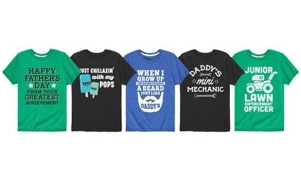 Instant Message: Kids' Father's Day Tees