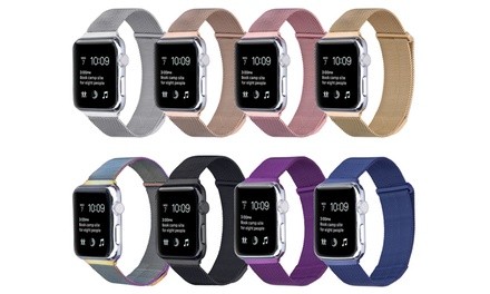 Milanese Loop Mesh Band for Apple Watch Series 1, 2, 3, 4, & 5