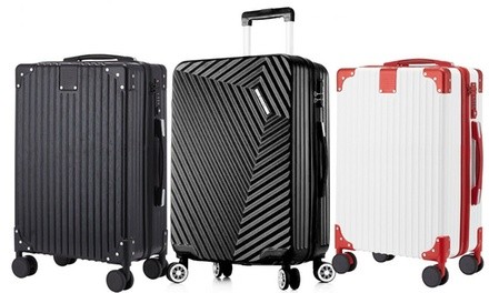 Hardside Carry-On Spinner Luggage Single or Set with Lock (3-Piece)