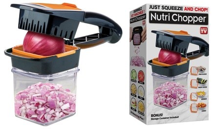 Nutri Chopper 5-in-1 Handheld Kitchen Slicer