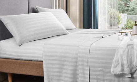 300-Thread-Count 100% Bamboo Elle Sheet Set