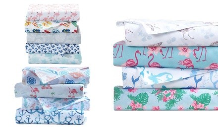 Harper Lane 4-piece Coastal Sheet Set