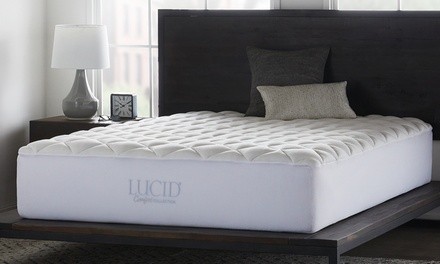 Lucid Comfort Collection Overfilled Mattress Pad