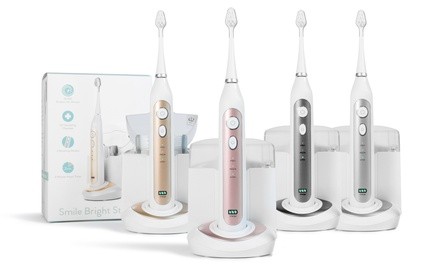 Platinum Edition Elite Sonic Toothbrush with UV Sanitizing Charging Base  