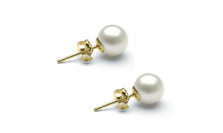 4.00 CTTW Cultured Pearl in 18K Gold