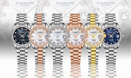 Stuhrling Women's Stainless Steel Dress Watch