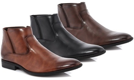 Franco Vanucci Clemente Men's Dress Chelsea Boots 