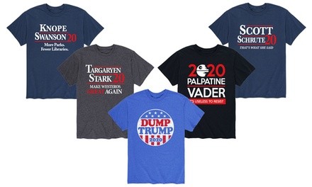 Instant Message: Men's Funny Political 2020 Tees (S–3XL)