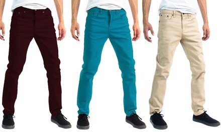 Alta Designer Men's Slim-Fit Skinny Denim Jeans