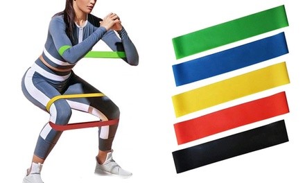 Resistance Exercise Band Set (6-Piece)