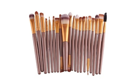 Professional Makeup Brush Set (20-Piece)