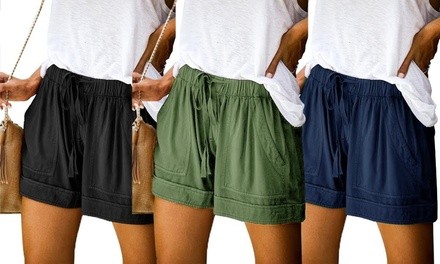 Leo Rosi Women's Casual Shorts. Plus Sizes Available.