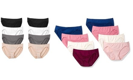 Hanes Women's Microfiber Bikini Panties (8-Pack)