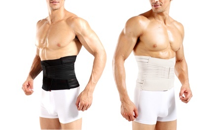 Men's Adjustable Double-Compression Waist-Slimming Belt