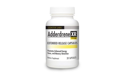 Gentix Labs Adderdrene XR Energy, Focus, Memory Supplement (30-Count)