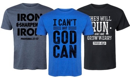 Men's Faith and Fitness Tee