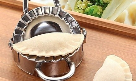 Maze Exclusive Hand-Sized Stainless Steel Dumpling and Ravioli Maker