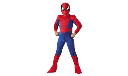 Costumes for All Occasions DG5110J Spiderman Ch Deluxe Comic 12 to 1