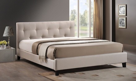 Queenie Upholstered Platform Bed