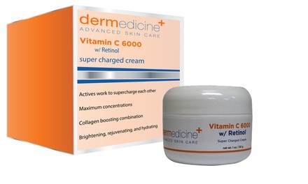 Dermedicine Vitamin C 6000 Cream with Retinol