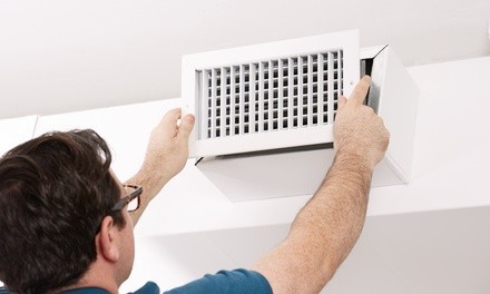 Air Duct Cleaning Package with Optional Dryer-Vent Cleaning from Affordable Air Duct Cleaning (Up to 85% Off)