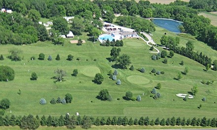 Camping and Unlimited Golf for Two People for Two or Three Days at Hillcrest Event Center (50% Off) 