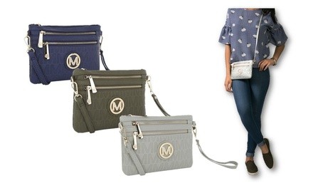 MKF Collection by Mia K. Roonie M Signature Crossbody (1- or 2-Pack)