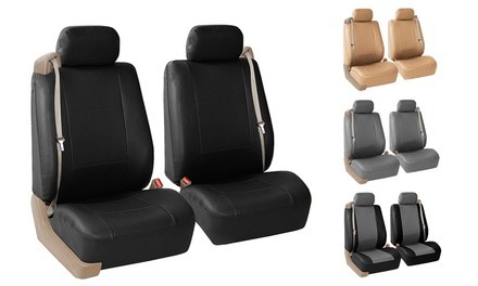 Built-In Seat Belt Compatible Front Seat Covers