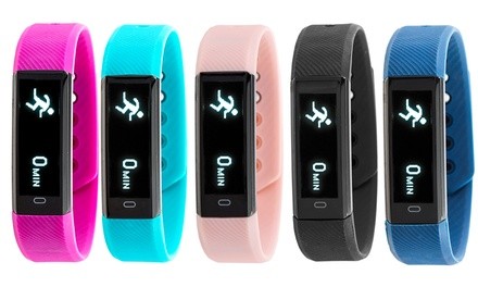 RBX Active Fitness Tracker with Pedometer and Heart Rate Monitor