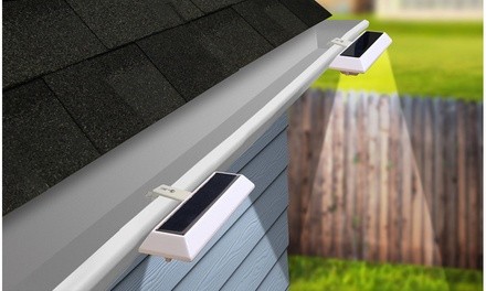 NITEBRITE Solar Gutter or Fence Lights (2-, 4-, or 10-Pack)