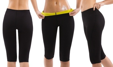 Women's Tummy-Control Hot Capri Pants. Plus Sizes Available.