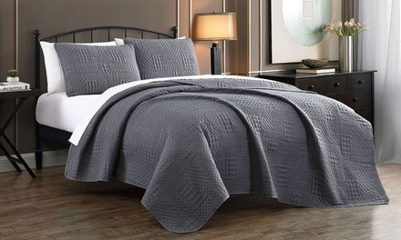 Yardley Embossed Quilt Set (2- or 3-Piece)