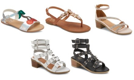 Olivia Miller Girls Trendsetter Sandals