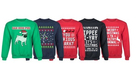 Men's Ugly Christmas Sweater Graphic Sweatshirt