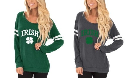 Leo Rosi Women's Irish Top. Plus Sizes Available. 