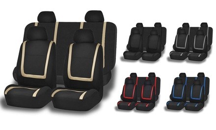 Cloth Car Seat Cover Set (3-Piece)