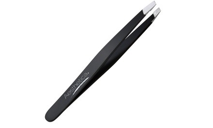 Aesthetica Professional Stainless Steel Slant-Tip Tweezers