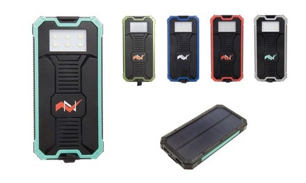 Ultra-Compact High-Speed 12,000 mAh Portable Solar Charger