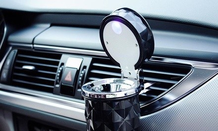 Portable LED Car Ashtray - Color Options