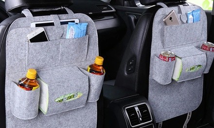 Durable Felt Car Back Seat Storage Organizer (Multiple Colors)