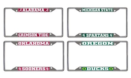 Fanmats NCAA License Plate Frames