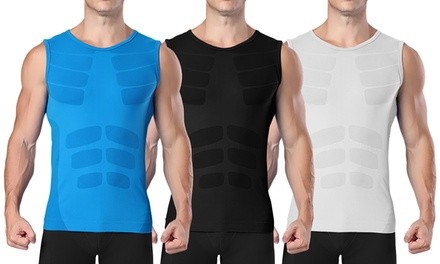 XFIT Men's Compression Shirt with Targeted Compression