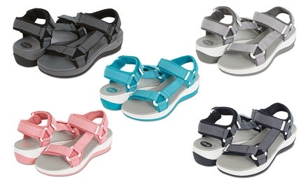 Floopi Women's Comfort Sport Sandals with Velcro Straps