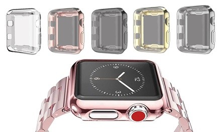 Waloo Electroplate Case for Apple Watch Series 1, 2, & 3 (2-Pack)