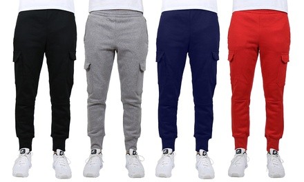 Men's Heavyweight Slim-Fit Fleece Sweatpants (S-XL)