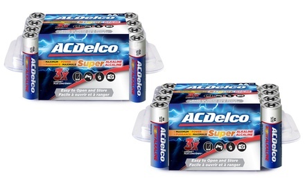 ACDelco Maximum Power Alkaline Batteries AA or AAA (24-Pack)