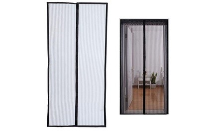 Magnetic Mesh Screen Door