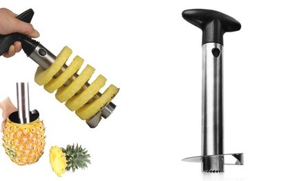 Stainless Steel Pineapple Corer and Slicer