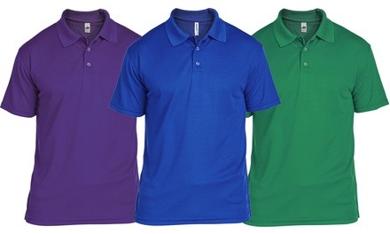 Men's Dri-Fit Active Polo (XS-4XL)